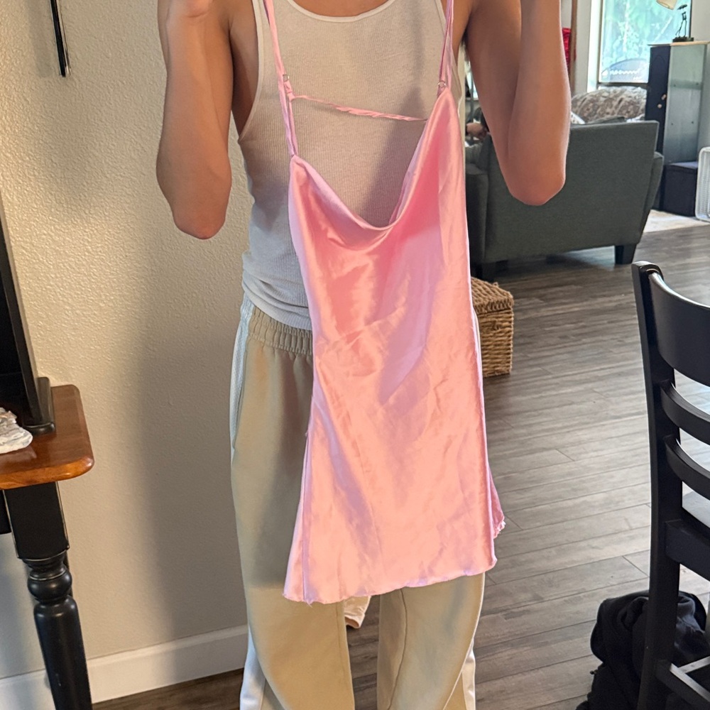 Beginning Boutique Pink Mini Dress